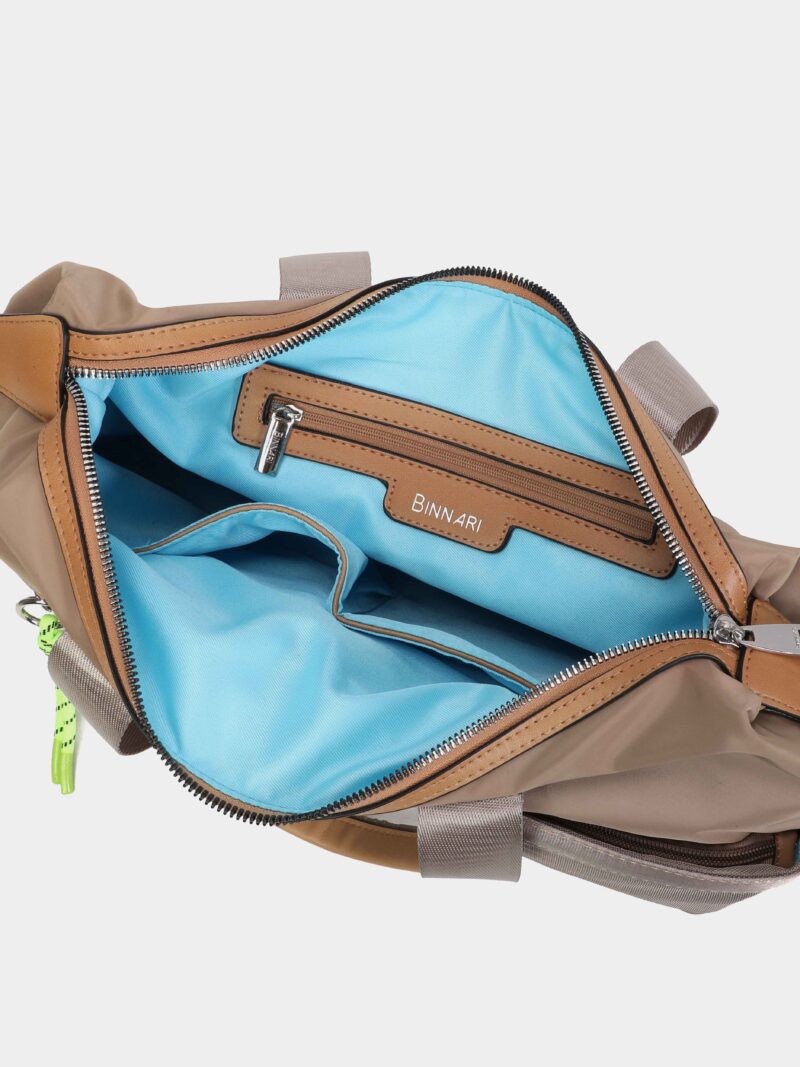 Bolso Bowling Camel TAJUÑA (Binnari) - Imagen 2