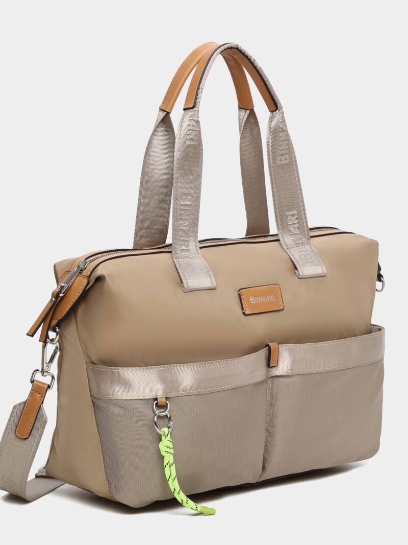 Bolso Bowling Camel TAJUÑA (Binnari)