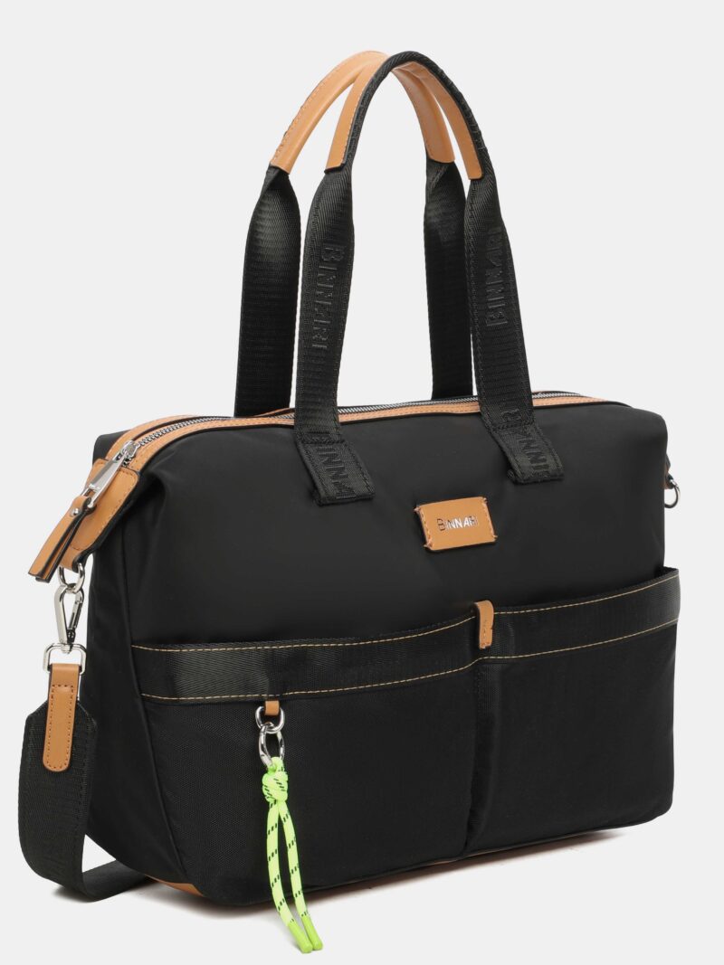 Bolso Bowling Negro TAJUÑA (Binnari)