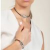 Pulsera PLUMA PLATA - Imagen 2