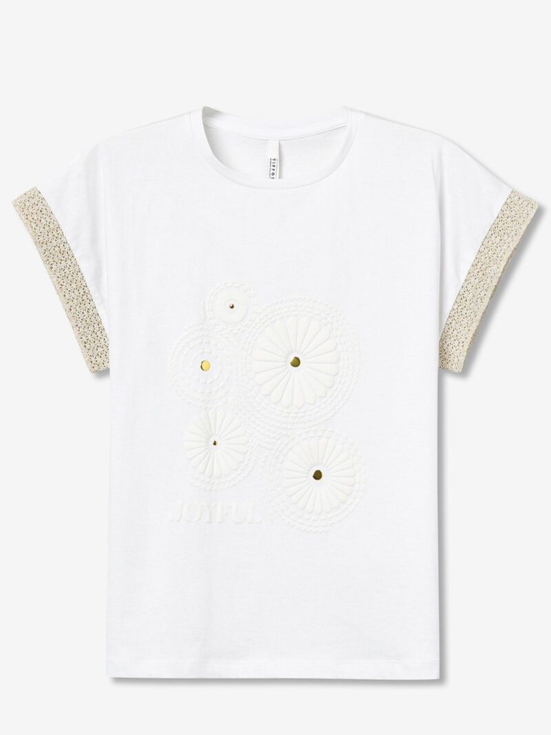 Camiseta Blanca NÓMADA (Tiffosi) - Imagen 4