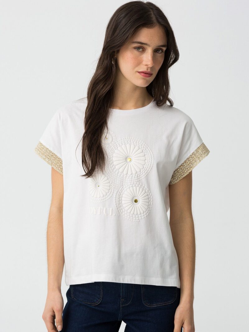 Camiseta Blanca NÓMADA (Tiffosi)
