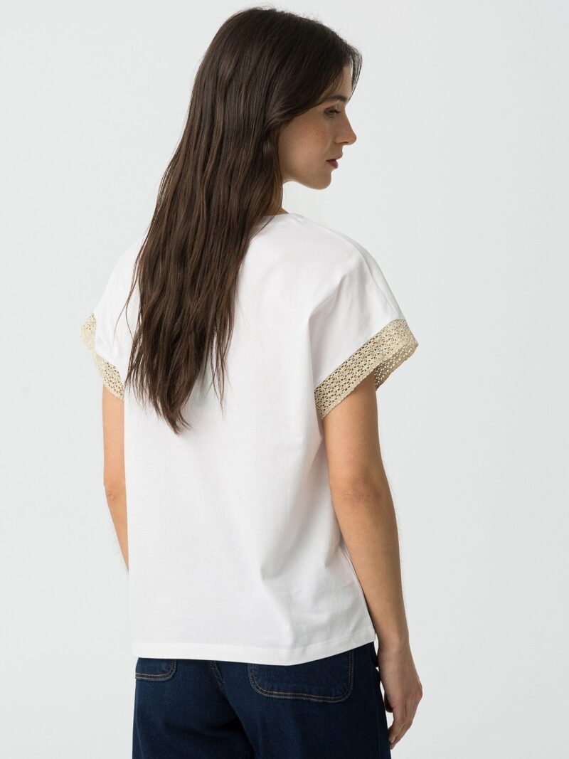 Camiseta Blanca NÓMADA (Tiffosi) - Imagen 3
