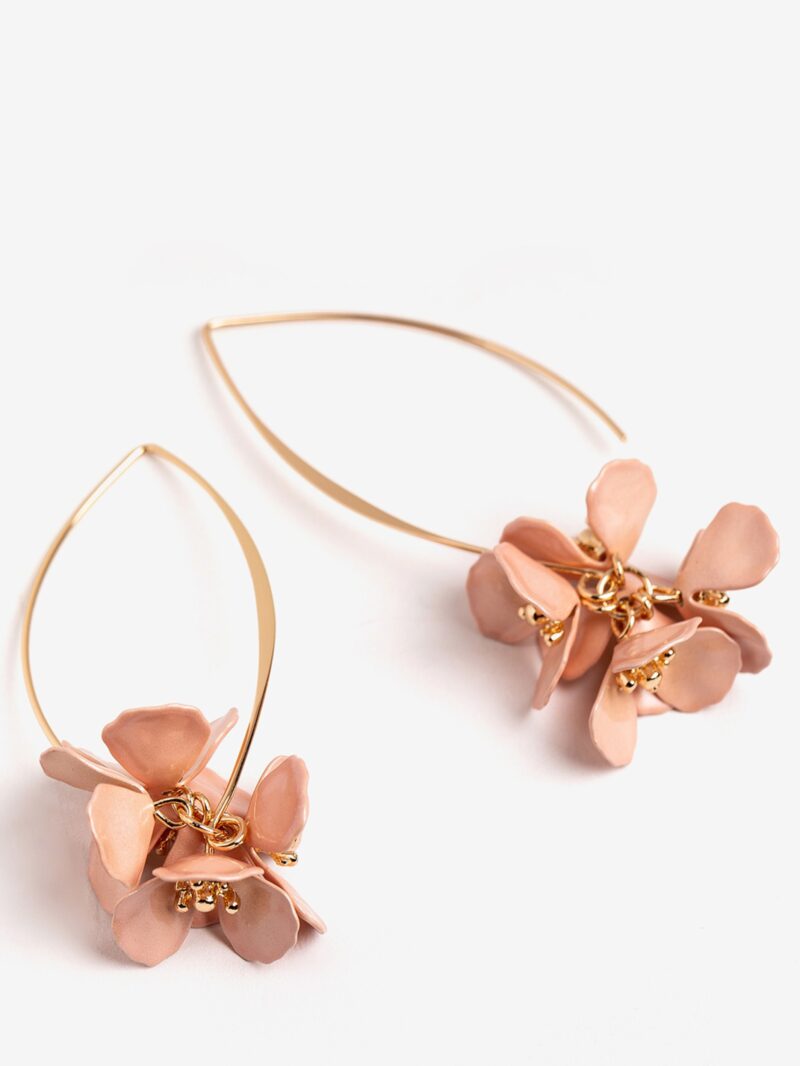Pendientes Gancho FLOR (Vilanova) - Imagen 4