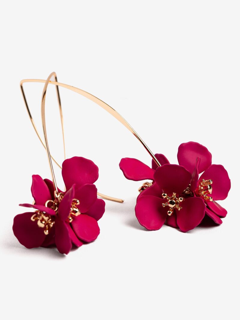 Pendientes Gancho FLOR (Vilanova) - Imagen 2