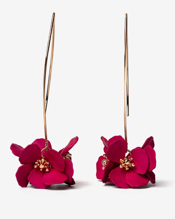Pendientes Gancho FLOR (Vilanova)