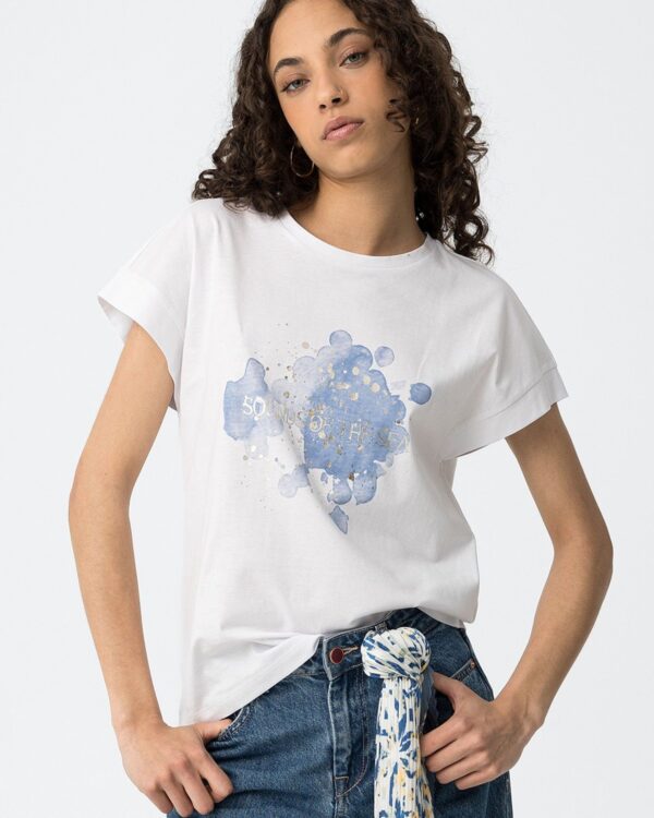 Camiseta Blanca KIKA (Tiffosi)