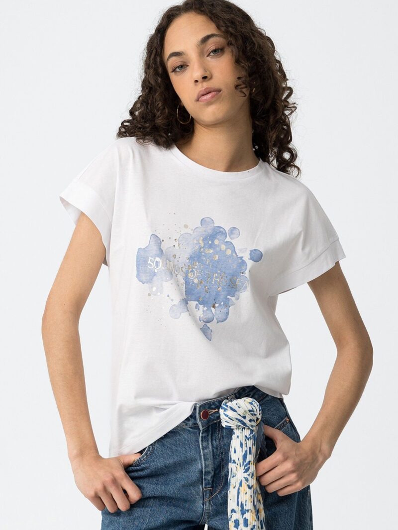 Camiseta Blanca KIKA (Tiffosi)