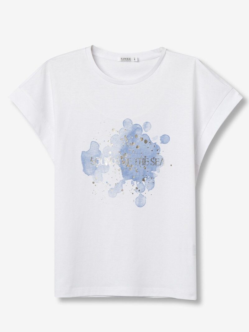 Camiseta Blanca KIKA (Tiffosi) - Imagen 4