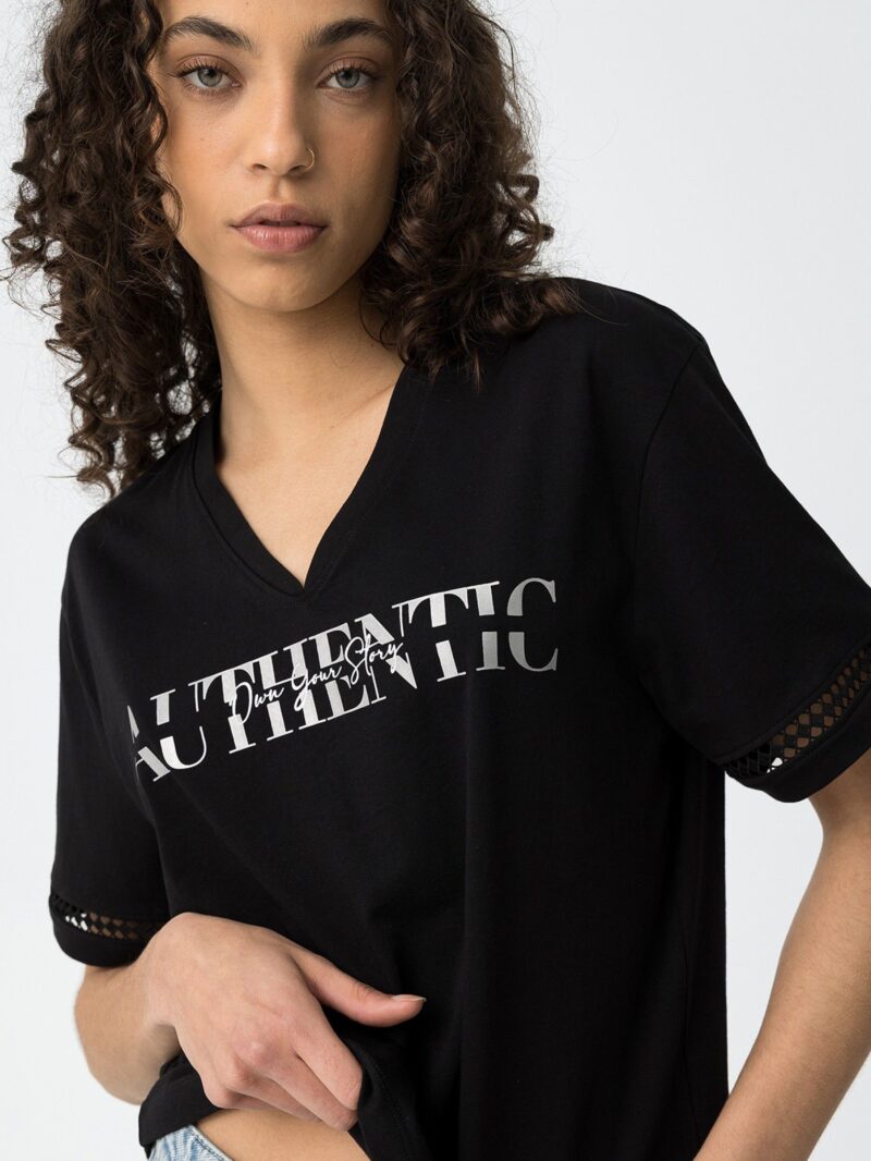 Camiseta Negra ALEGRA (Tiffosi) - Imagen 2