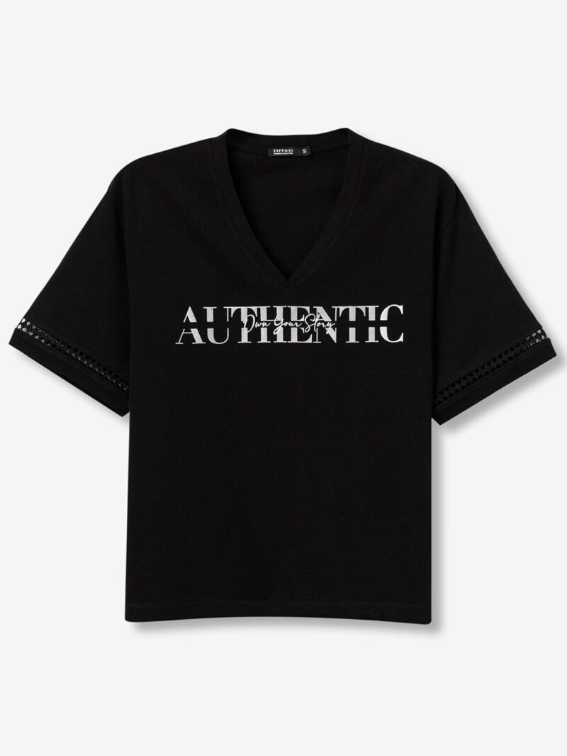 Camiseta Negra ALEGRA (Tiffosi) - Imagen 4