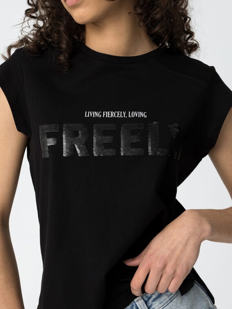 Camiseta Negra ALPHIE (Tiffosi) - Imagen 2