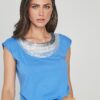 Camiseta Azul COLLAR (Dandara)