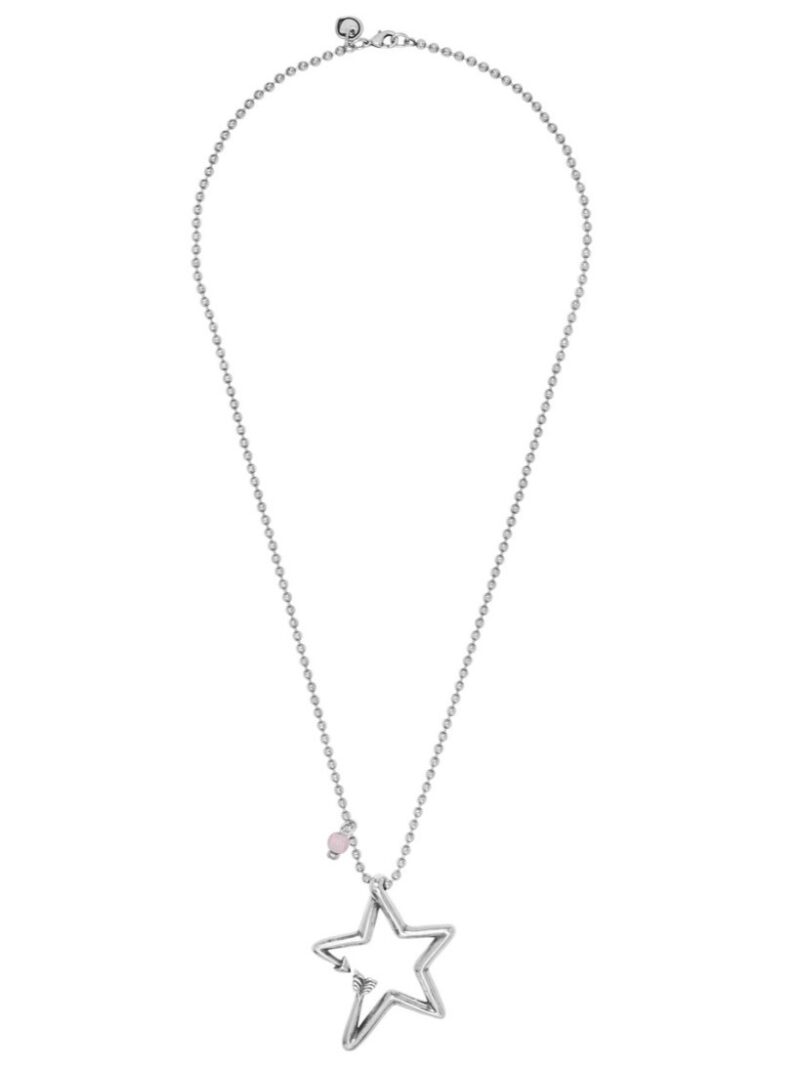 Collar Largo Rosa FLELLA
