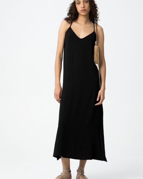 Vestido Negro BETSIE (Tiffosi)