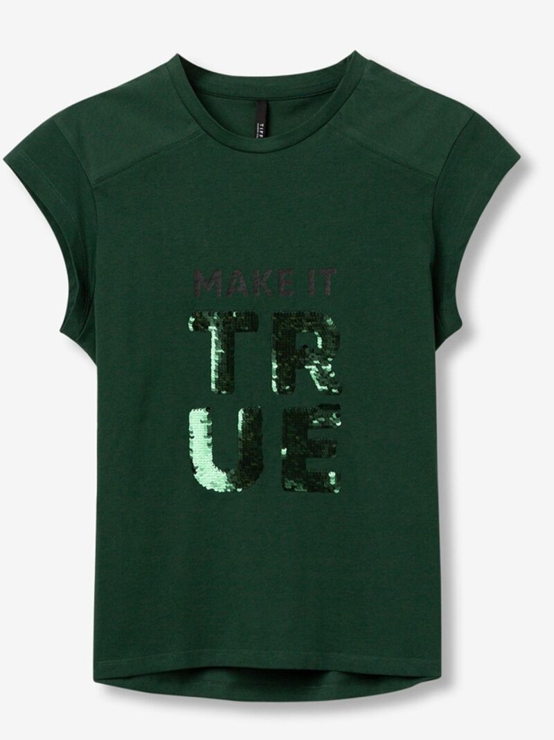 Camiseta Verde ALPHIE (Tiffosi) - Imagen 4
