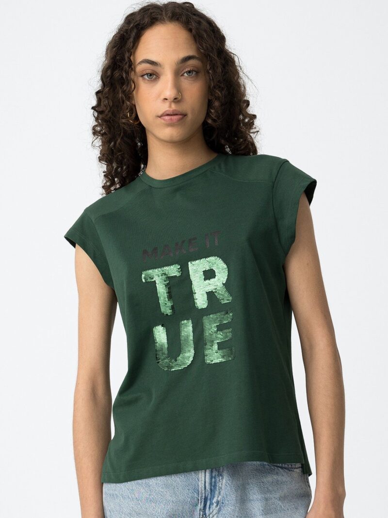 Camiseta Verde ALPHIE (Tiffosi)
