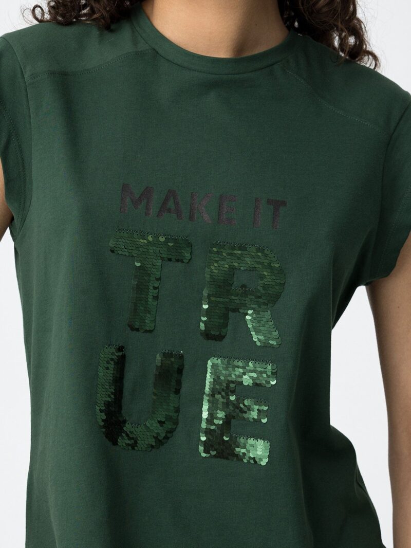 Camiseta Verde ALPHIE (Tiffosi) - Imagen 2