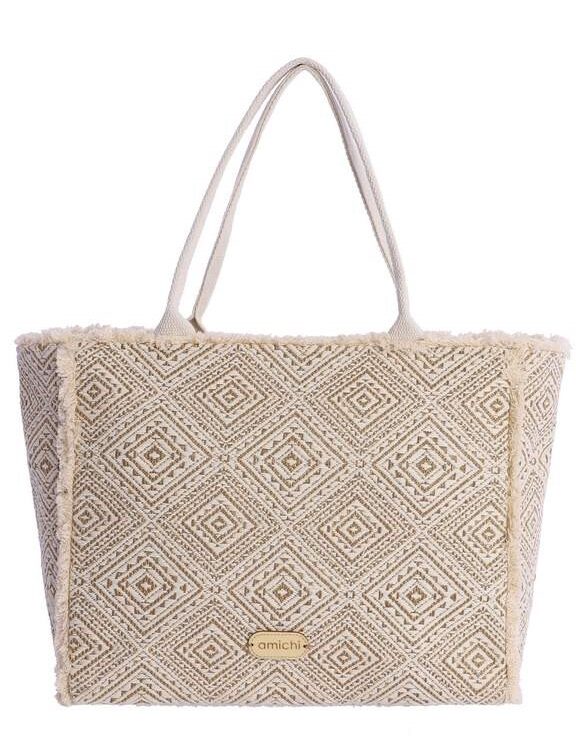 Bolsa Playa Beige ERBA (Amichi)