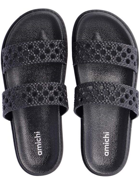 Sandalia Negra VERA (Amichi)