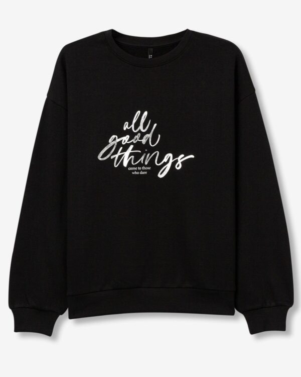 Sudadera Negra OCEANIC (Tiffosi)