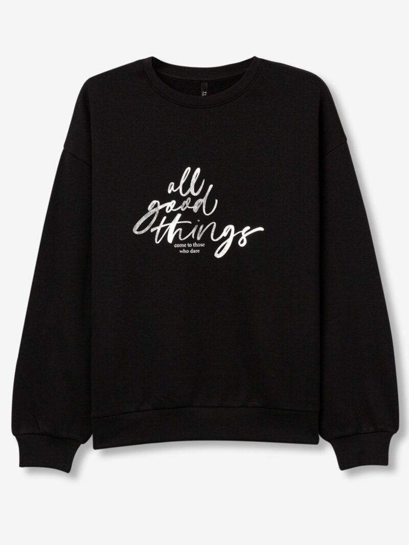 Sudadera Negra OCEANIC (Tiffosi)