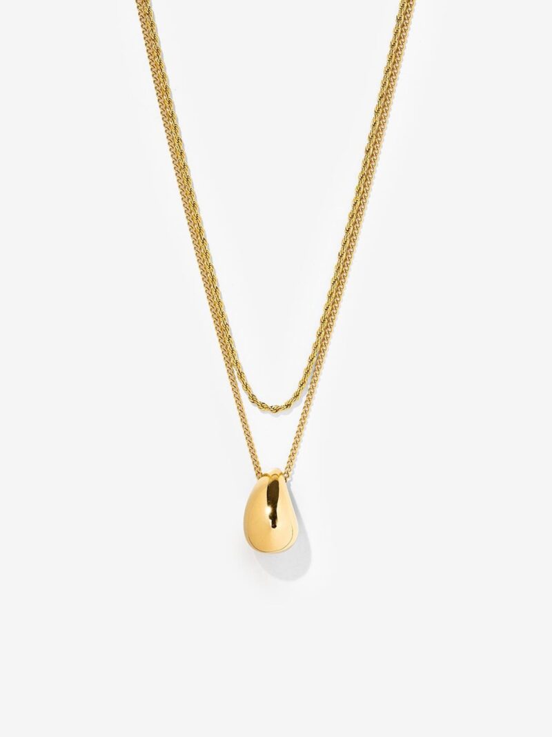 Collar Dorado HEMATITE (Tiffosi) - Imagen 2