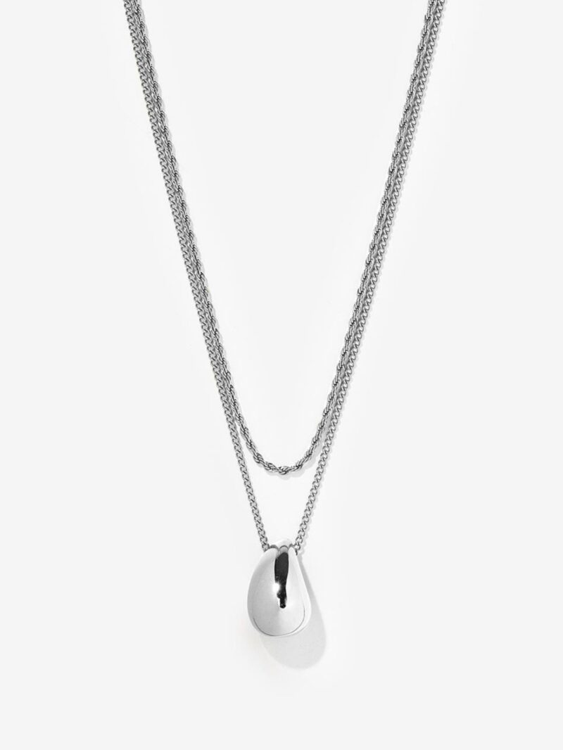 Collar Plata HEMATITE (Tiffosi) - Imagen 2