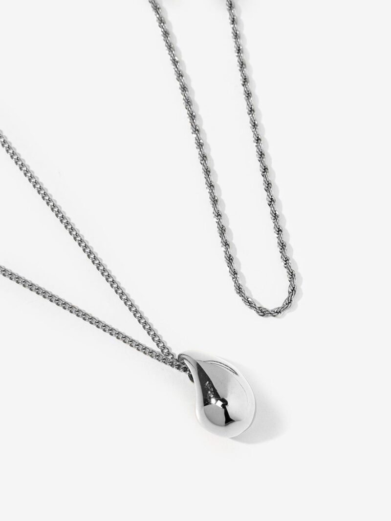 Collar Plata HEMATITE (Tiffosi) - Imagen 3