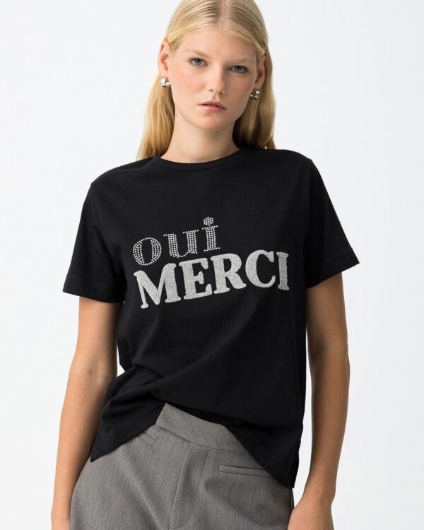 Camiseta Negra BOLD (Tiffosi)