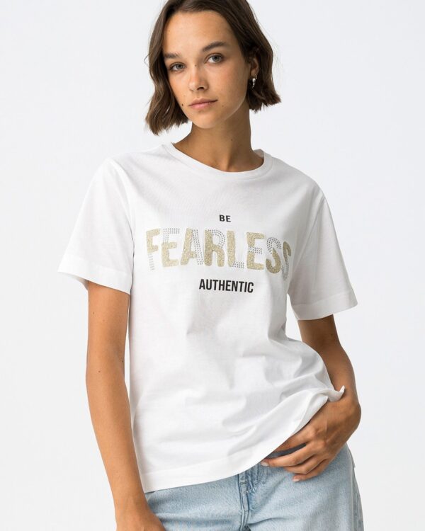 Camiseta Blanca BOLD (Tiffosi)