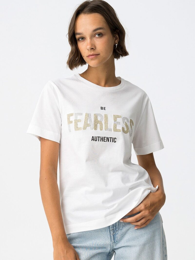Camiseta Blanca BOLD (Tiffosi)