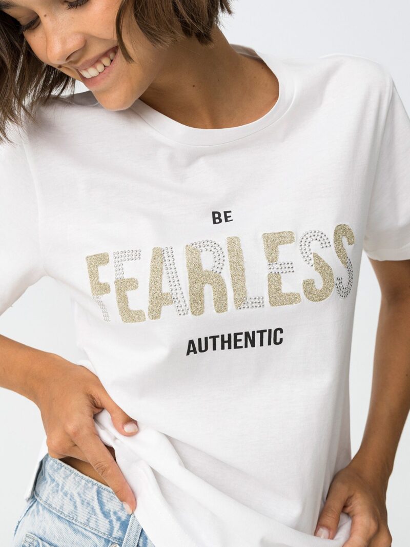 Camiseta Blanca BOLD (Tiffosi) - Imagen 2