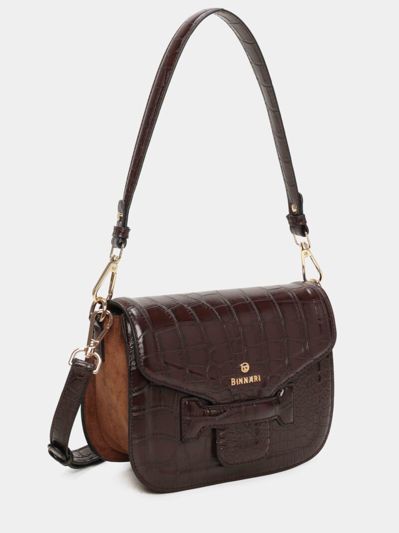 Bandolera Marrón MANDY (Binnari)