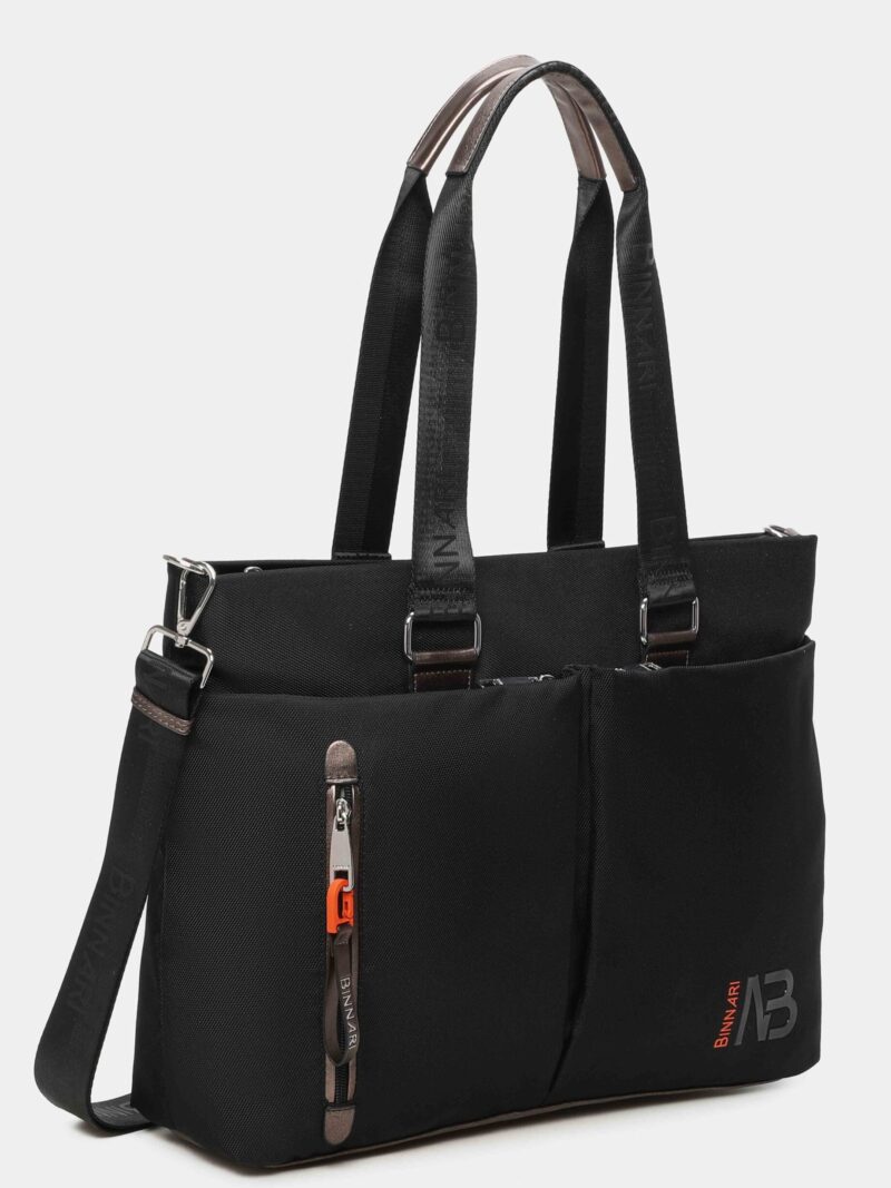 Bolso Negro EMILIE (Binnari) - Imagen 2