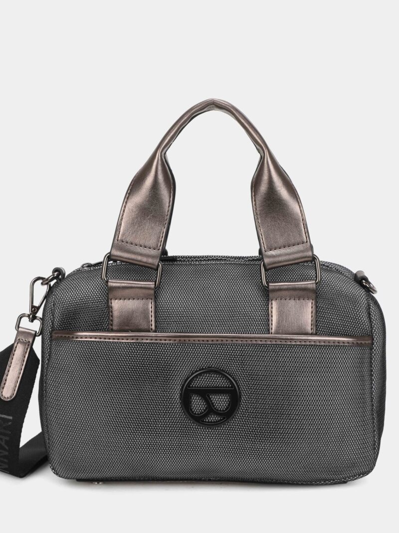Bolso Mano Gris JAIDA (Binnari)