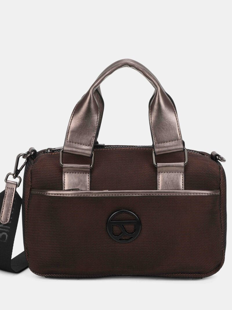 Bolso Mano Castaño JAIDA (Binnari)