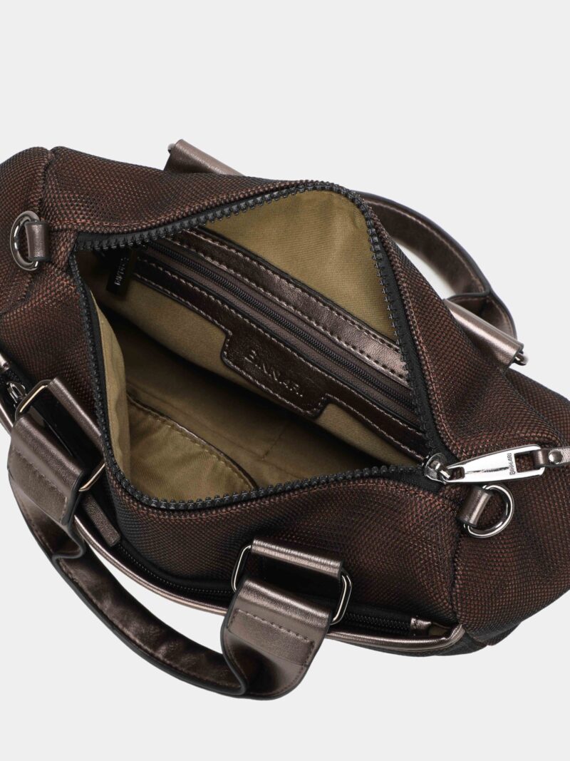 Bolso Mano Castaño JAIDA (Binnari) - Imagen 4