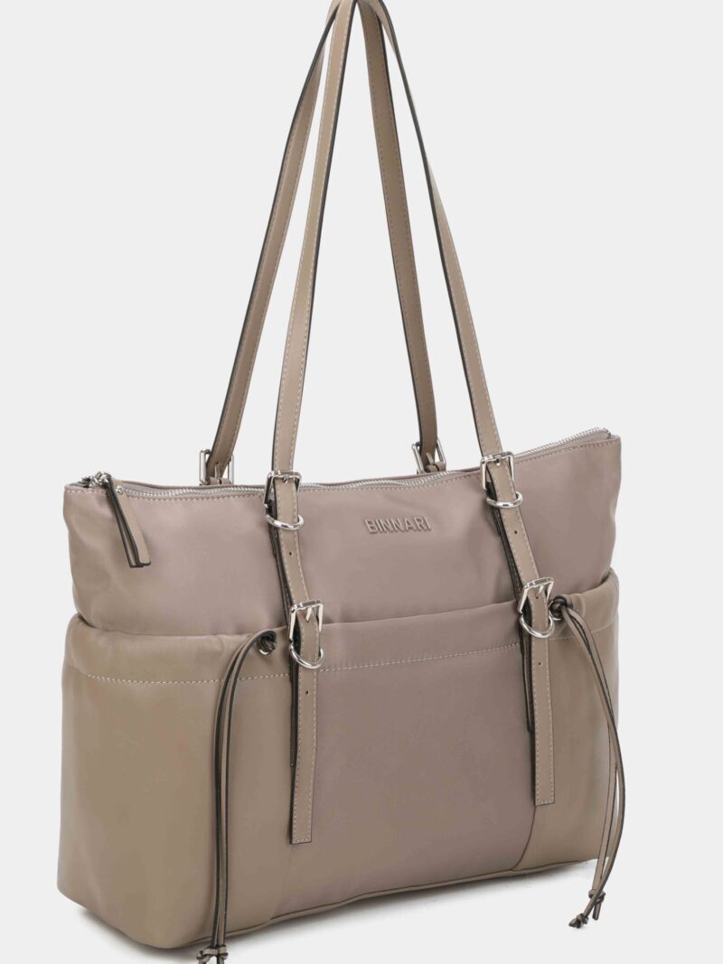 Bolso Taupe ELODIE (Binnari) - Imagen 2