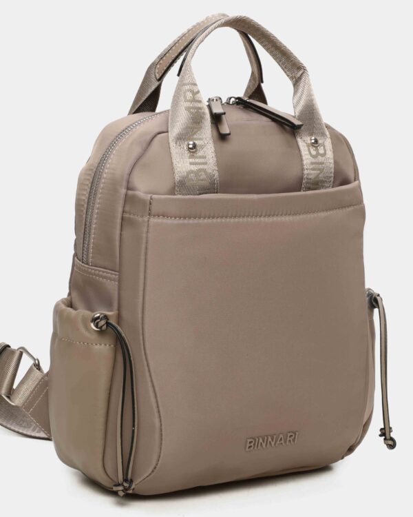 Mochila Taupe ELODIE (Binnari)