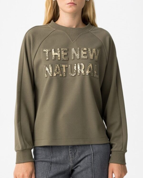 Sudadera Verde SNAKE (Tiffosi)