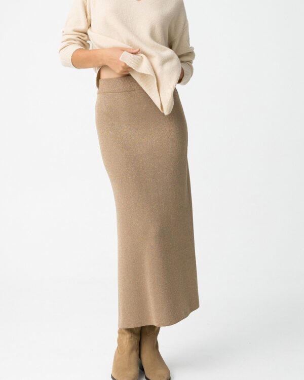 Falda Beige CASSIA (Tiffosi)