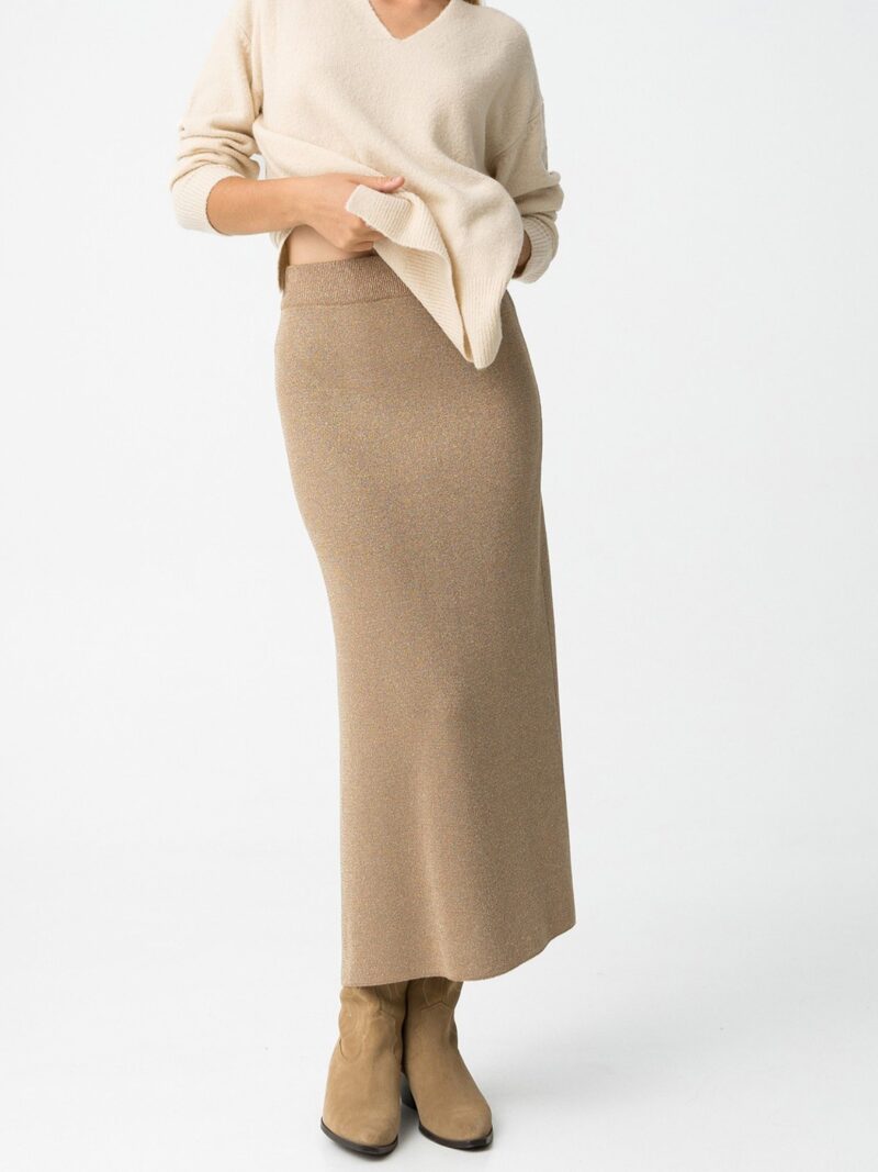 Falda Beige CASSIA (Tiffosi)