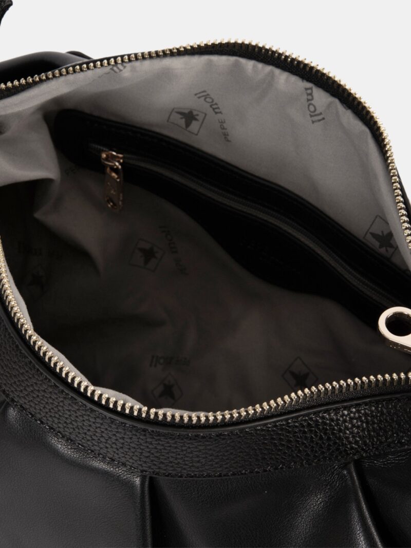 Bolso de Hombro Negro PILI (Pepe Moll) - Imagen 3