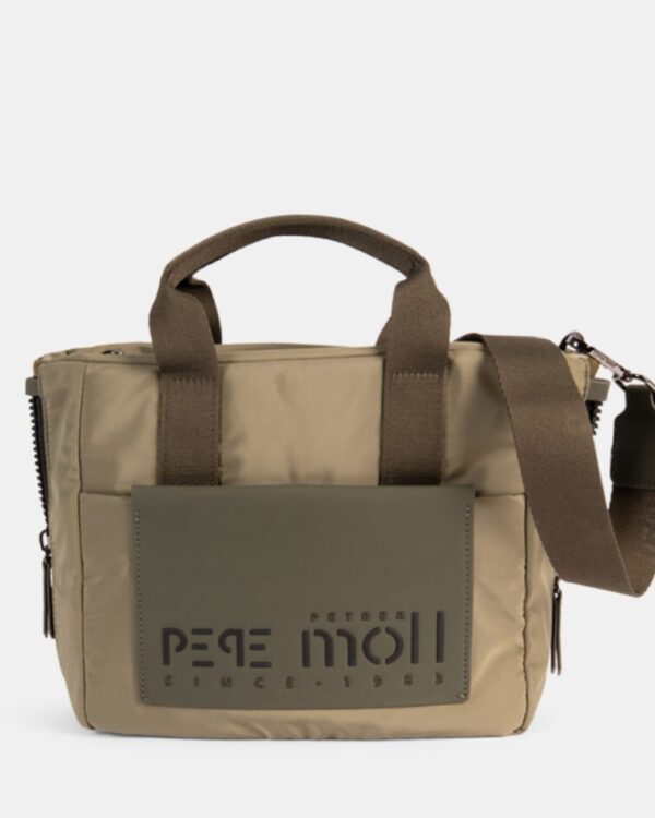 Bolso Mano Taupe ARANCHA (Pepe Moll)