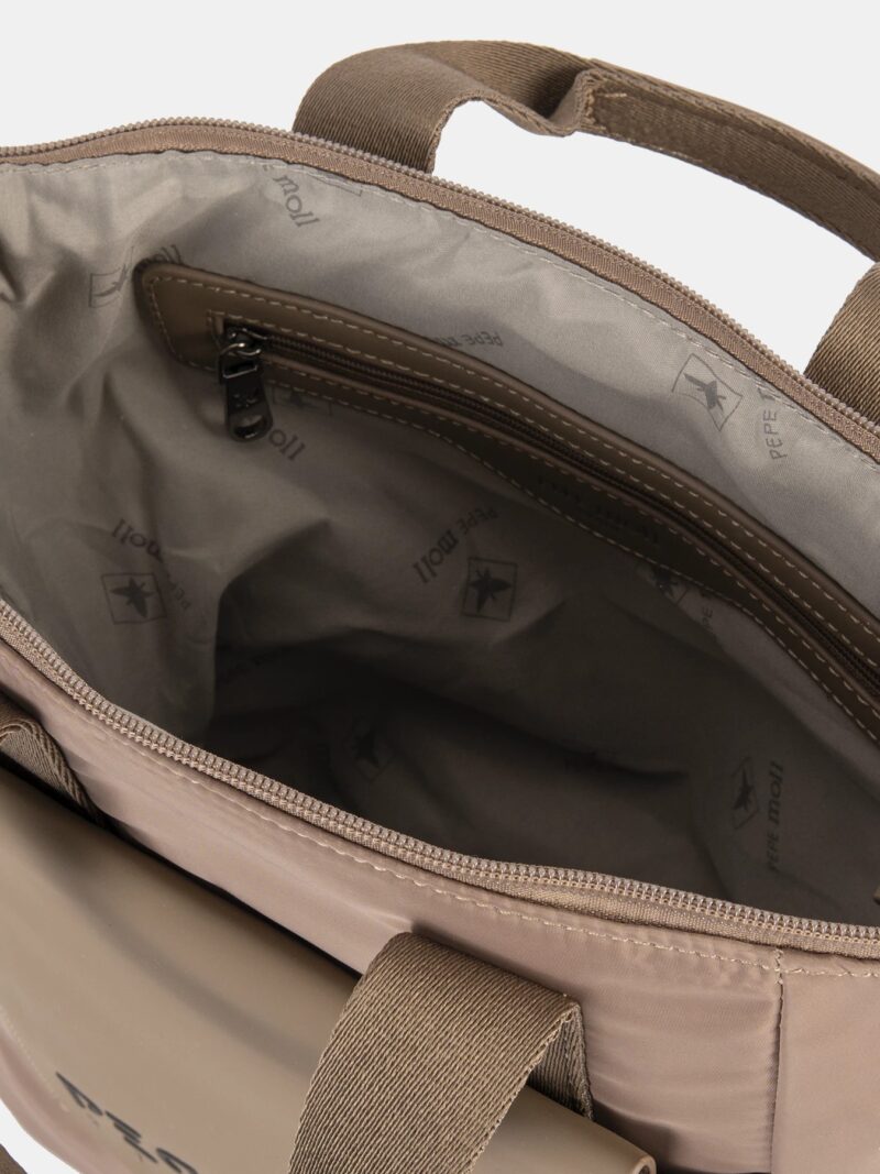 Bolso/Mochila Taupe ARANCHA (Pepe Moll) - Imagen 3