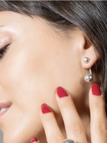 Pendientes ECLIPSE Plata (Ciclón)