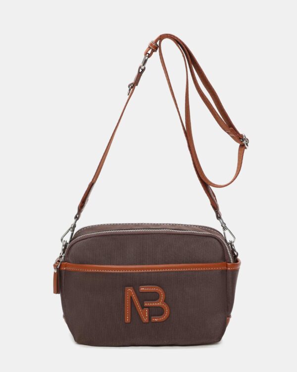 Bandolera Marrón ZINIA (Binnari)