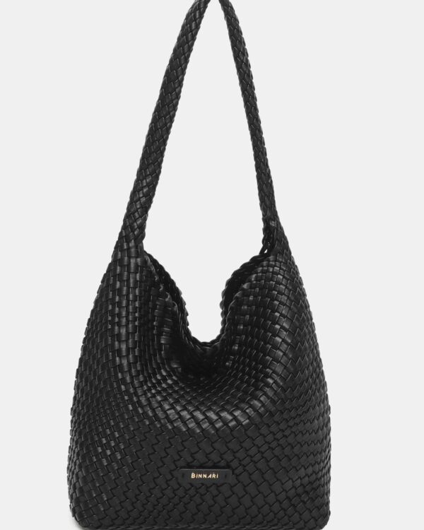 Bolso Hombro Negro LIRA (Binnari)