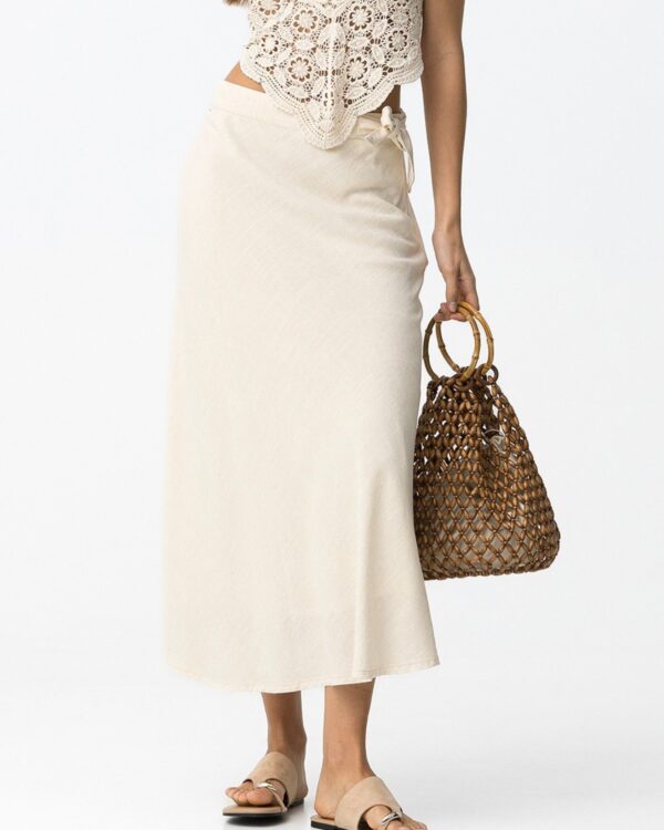 Falda Beige TALÍA (Tiffosi)
